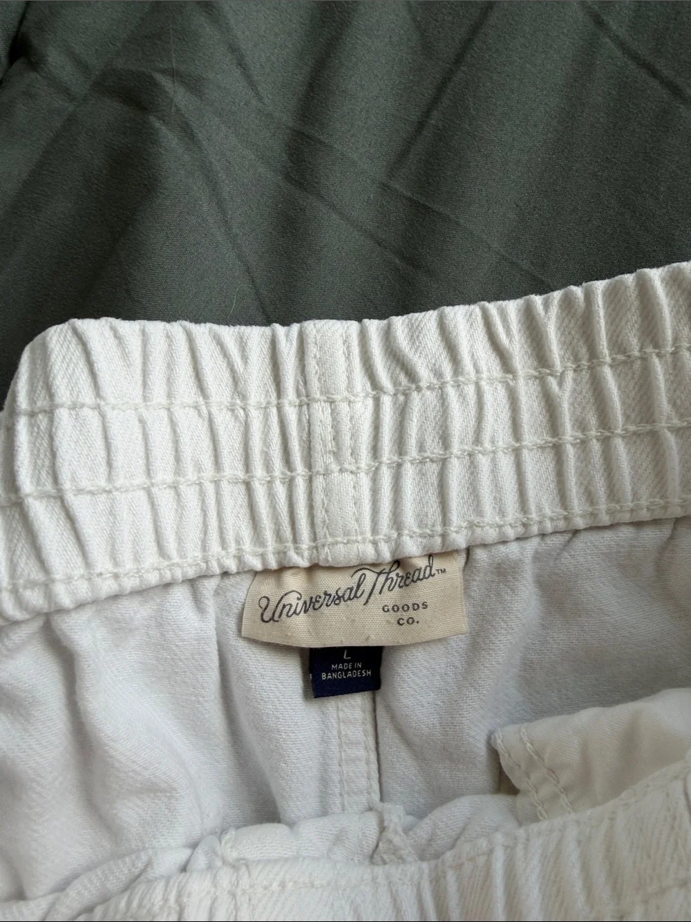 Universal Thread White High-Rise Drawstring Shorts - Picture 3 of 5